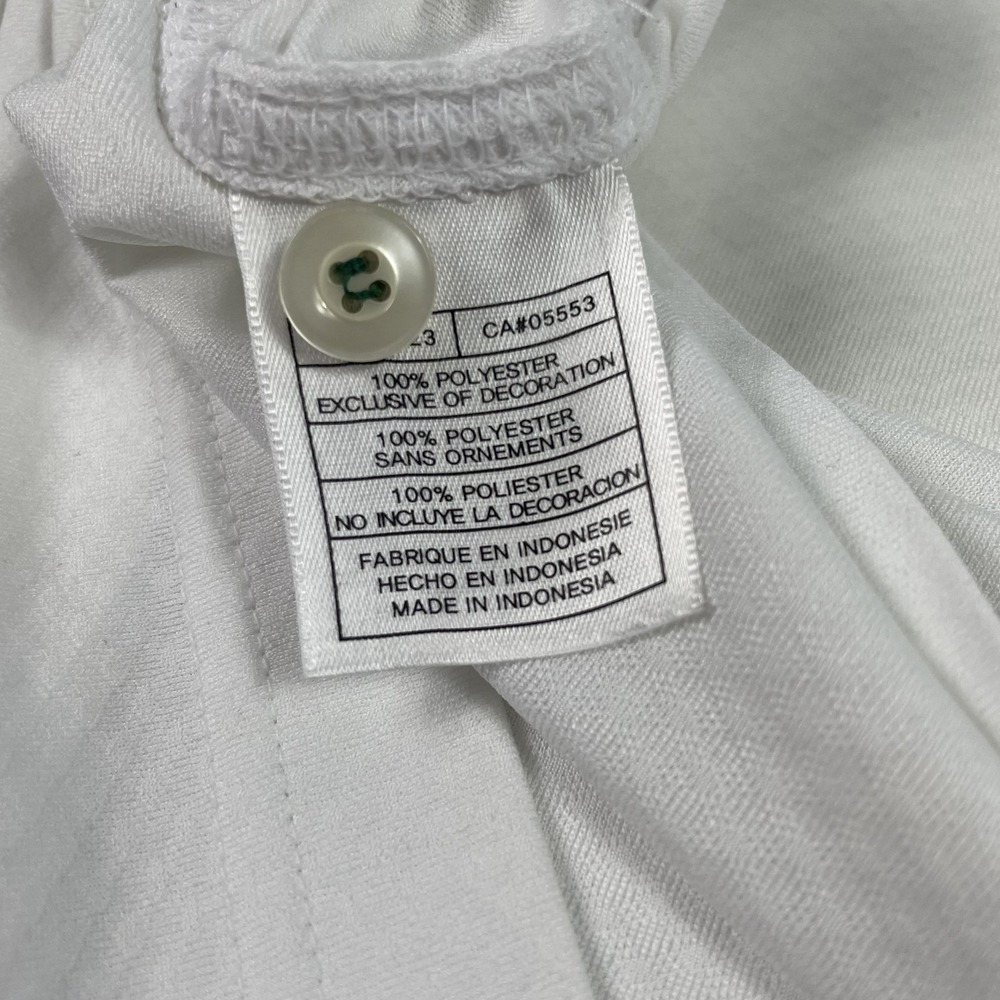 Michigan State Spartans Shirt Mens XL White NCAA‎ Football NikeFIT Golf Polo - Picture 16 of 16